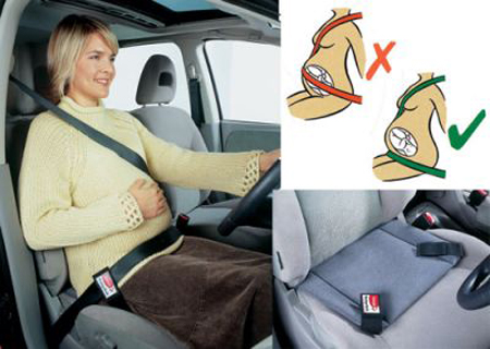 Come mettere le cinture di sicurezza dell’auto in gravidanza