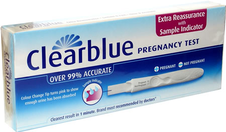 ClearBlue, test di gravidanza