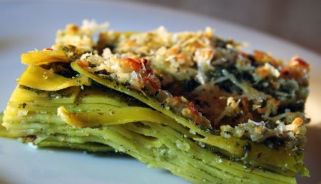 Le ricette di Cotto e Mangiato: lasagne al pesto speciale per bambini