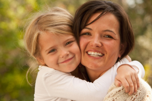 mother and daughter