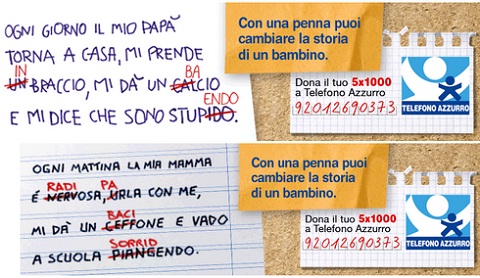 telefono azzurro spot