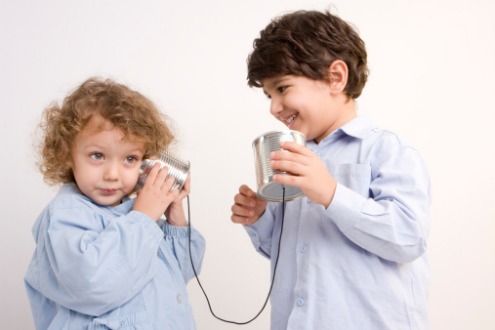 Giochi per bambini: il telefono senza fili
