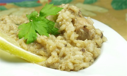 risotto carciofi verdure bambini