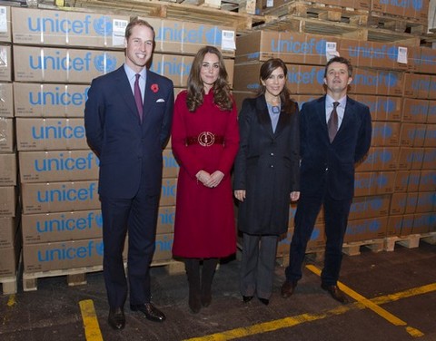 The Duke And Duchess Of Cambridge Visit A Unicef Facility In Denmark