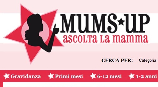 Mums Up sito mamme