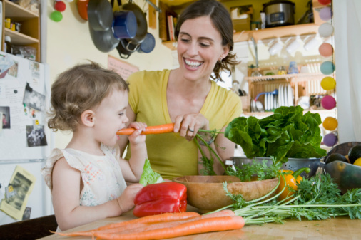 Come far mangiare la verdura ai bambini