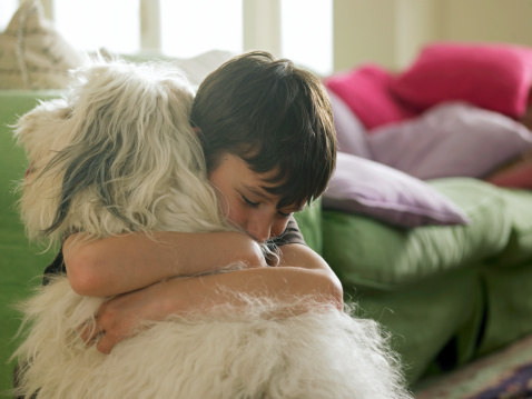 bambino con cane