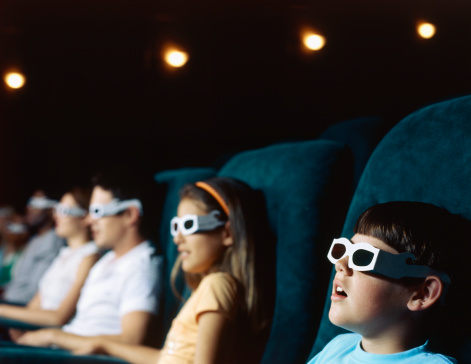 Il cinema 3D può servire per diagnosticare i disturbi oculari dei bambini