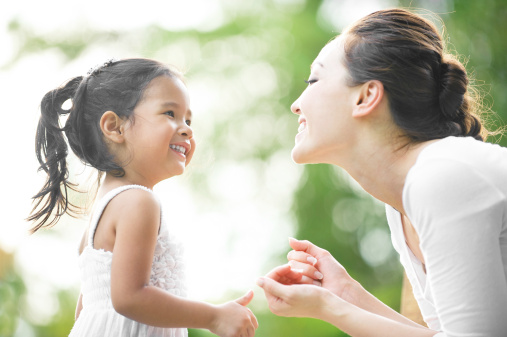 mamma e bambina