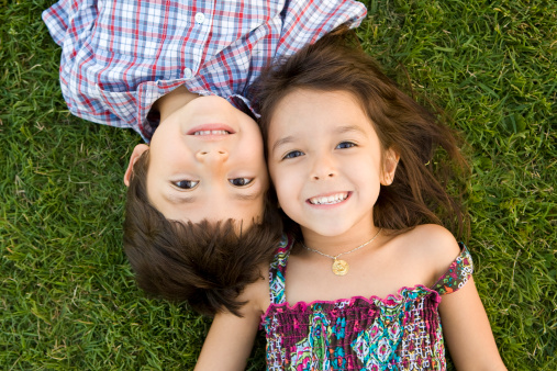 bambini maschio e femmina