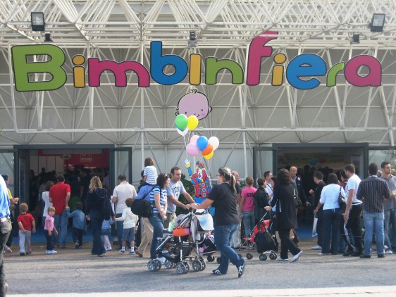 L'ingresso a Bimbinfiera