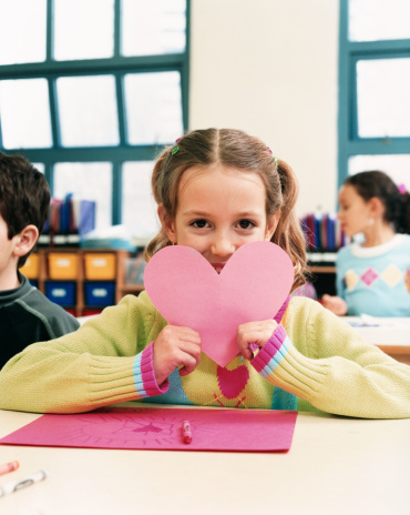 Bambini, biglietti San Valentino fai da te 