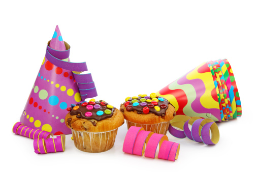 Muffin di Carnevale per bambini  