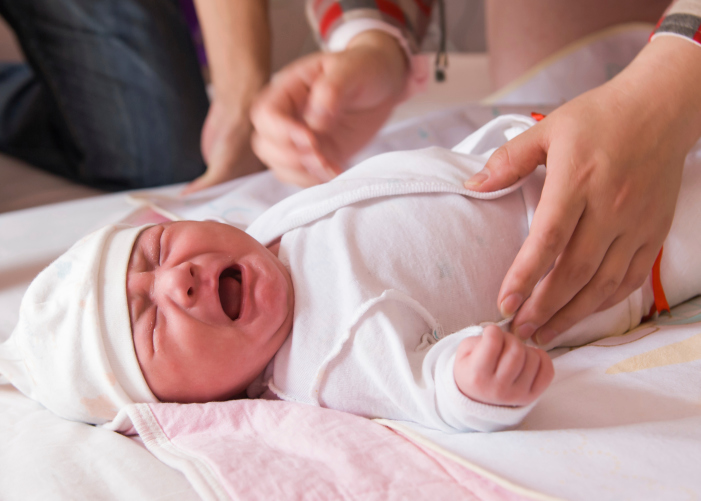 I motivi più frequenti per cui il neonato piange