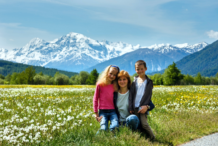 Consigli per chi va in vacanza in montagna con i bambini 