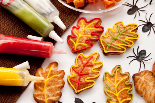 Biscotti foglie d'autunno da fare con i bambini