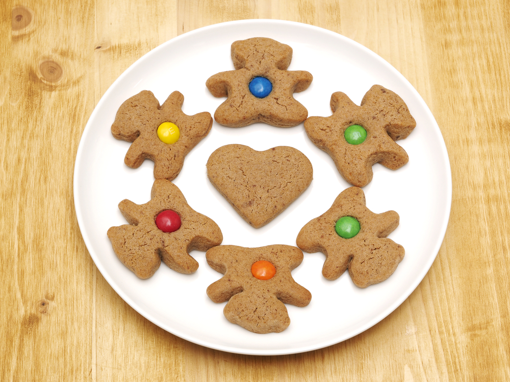 Biscotti orsetto decorati per bambini