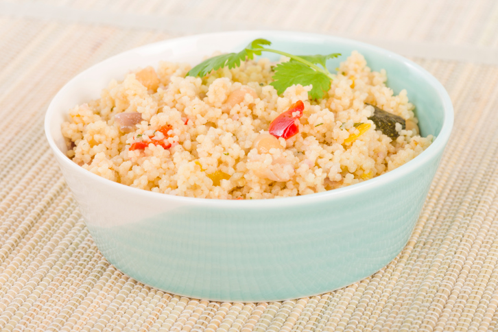 Cous cous verdure  pranzo bambini