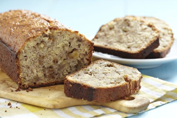banana bread merenda bambini