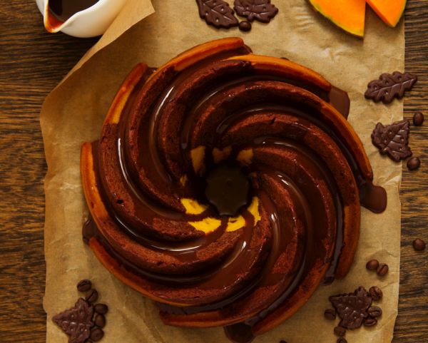 torta zucca cioccolato colazione bimbi