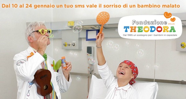 Un sorriso per i bambini in ospedale, il progetto della Fondazione Theodora Onlus