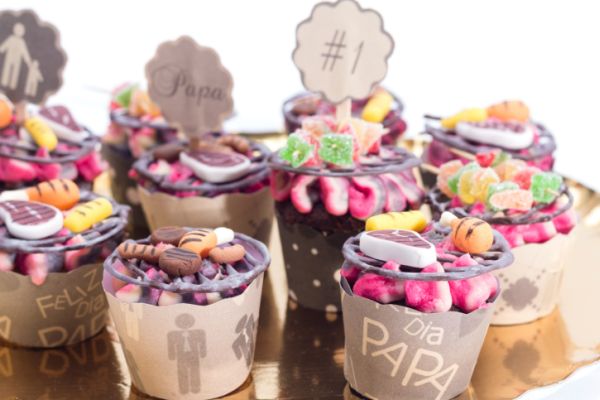 Cupcake Festa papà preparare bambini