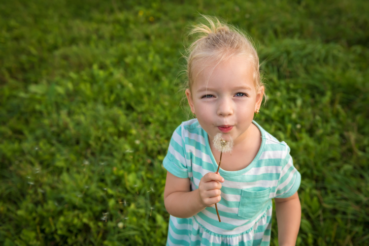 Allergie primaverili bambini