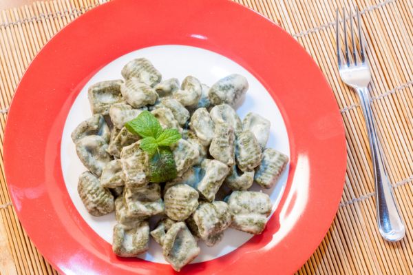 Gnocchi di castagne per il pranzo dei bambini