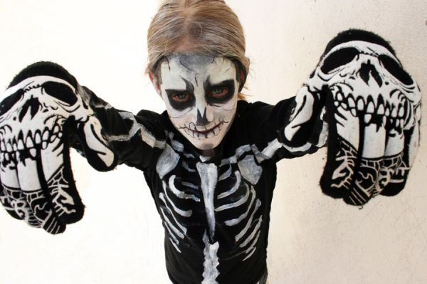 Trucchi di Halloween spaventosi ma facili per bambini