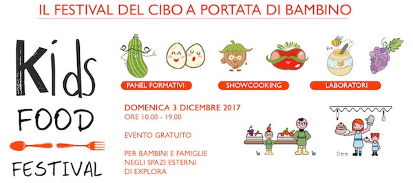 cibo, bambino, food kids festival