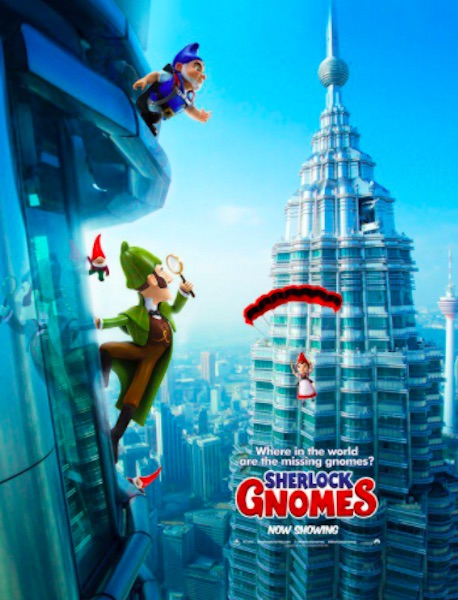 Sherlock Gnomes, tornano  Gnomeo e  Giulietta al cinema