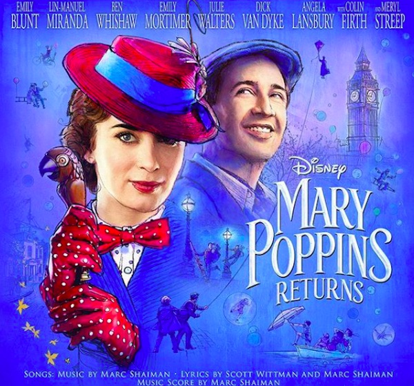 Il ritorno di Mary Poppins, al cinema dal 20 dicembre