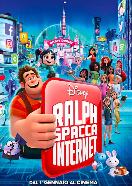 Ralph Spacca Internet, al cinema dal 1 gennaio