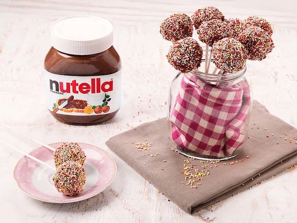 Nutella World Day, I cake pops per i bambini