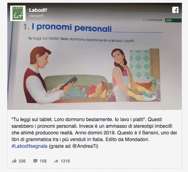 Mondadori sotto accusa, la famiglia stereotipata scatena la polemica social