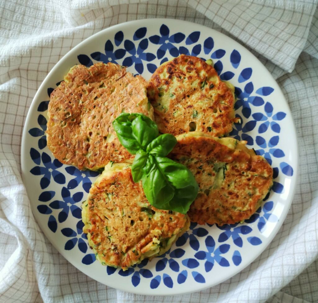 frittelle ceci e zucchine
